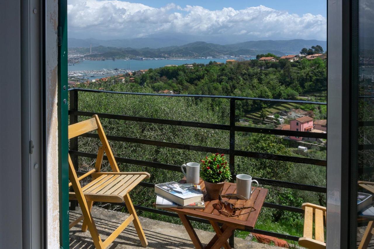 Gli Ulivi Sul Golfo E Le 5 Terre Apartment La Spezia Bagian luar foto